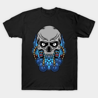 Water Skull T-Shirt